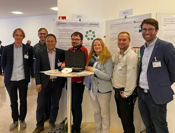 NanoKom - Team Förderprojekt NanoKom – Einsatz von technischer Keramik und Industriekeramik als stabile Träger für innovative Trennprozesse